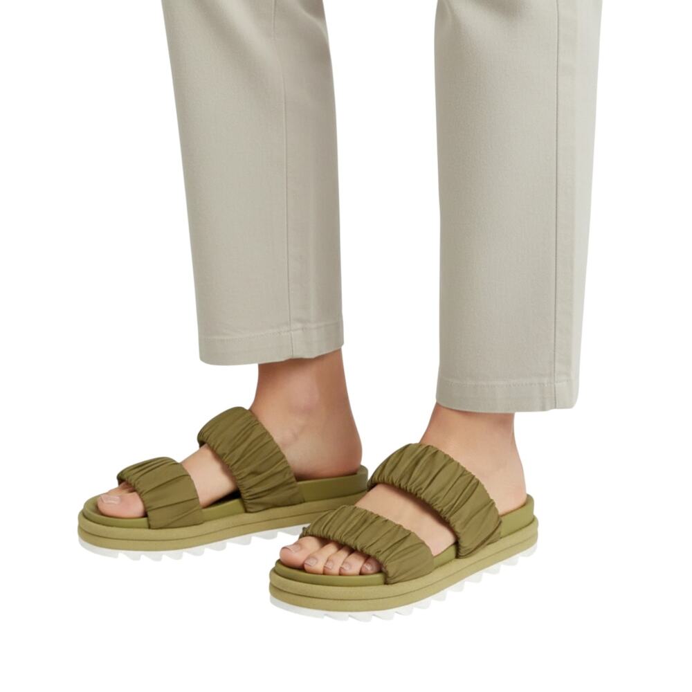 Sorel Olive Shade & Chalk Roaming Women Sandal, US7
